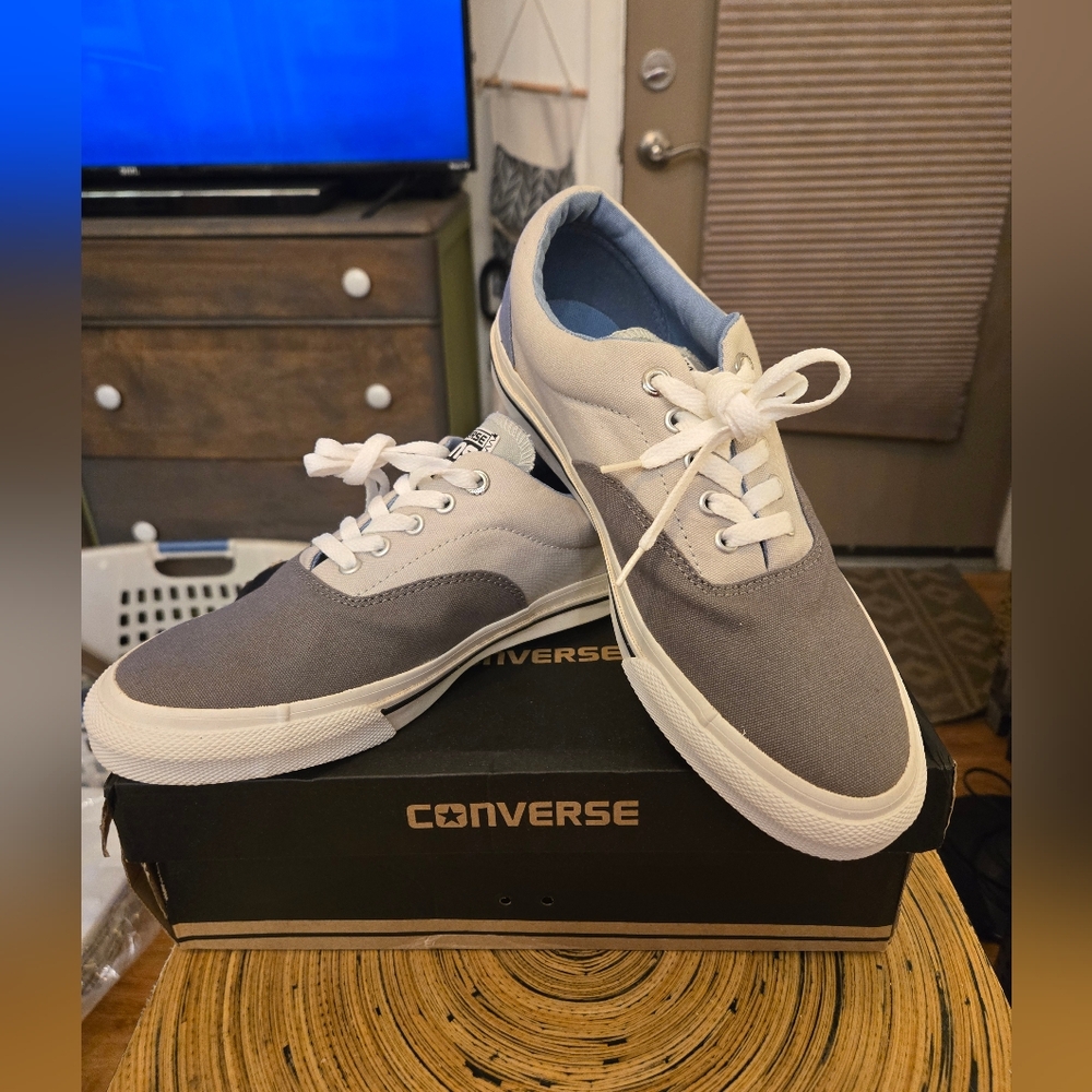 Converse skidgrip cvo ox charcoal grey SIZE 11 woman's